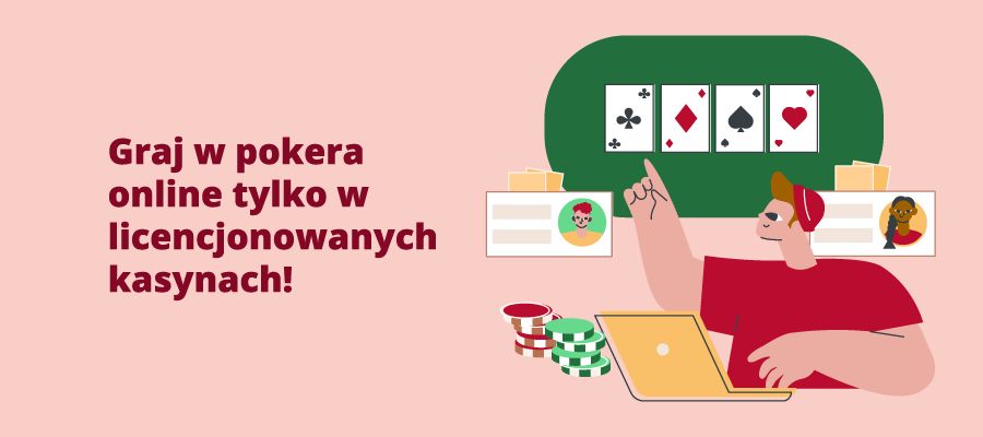 Poker online w licencjonowanych kasymach