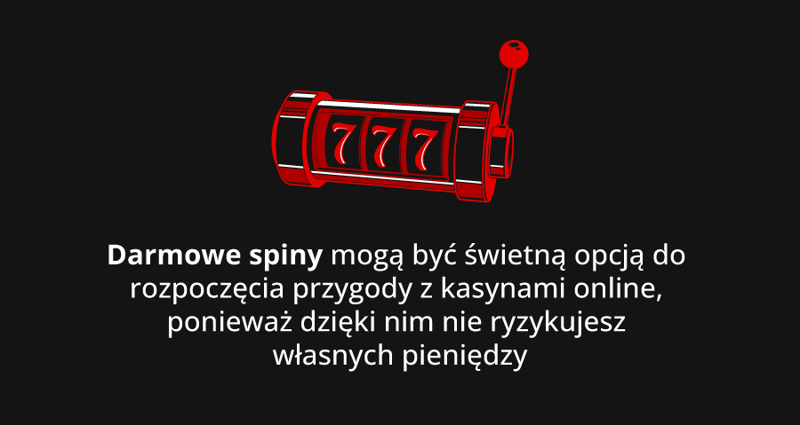 Darmowe spiny za rejestrację w kasynie online