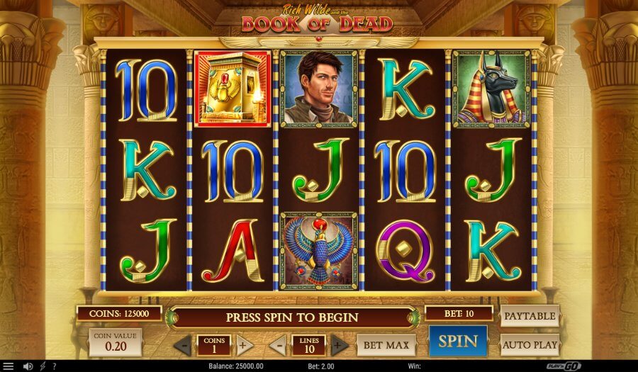 slot book of dead
