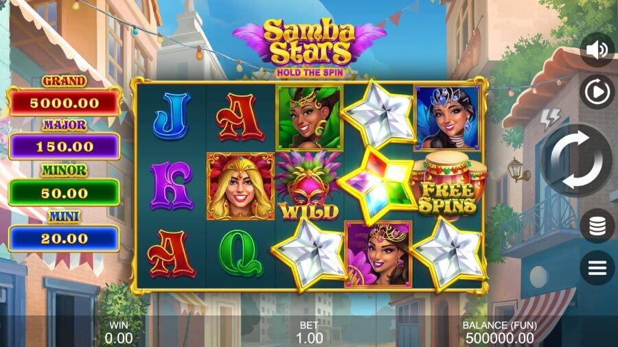 SlotsGem maszyny online SambaStar automat