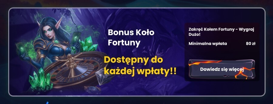 SlotsGem bonus kolo fortuny