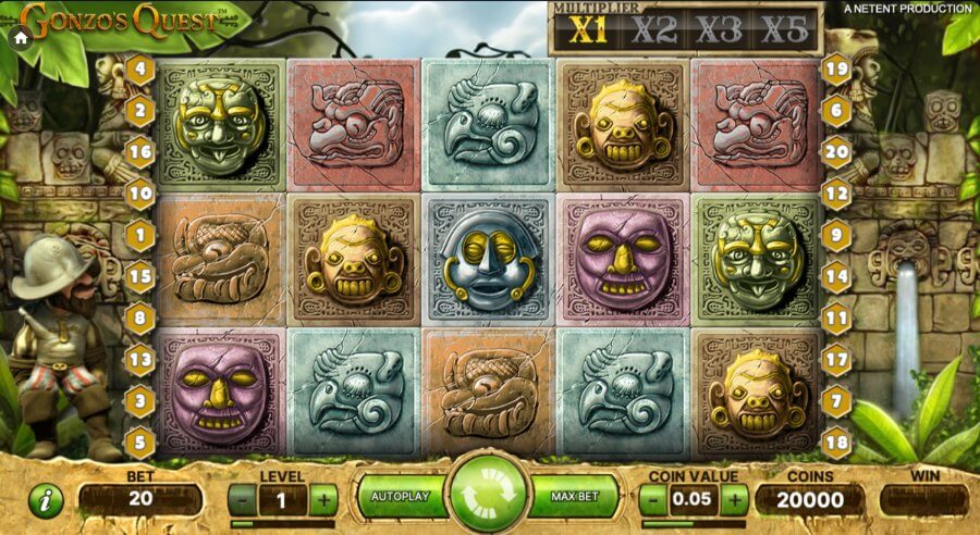 Slot Gonzo's Quest w kasynie Bet4Slot