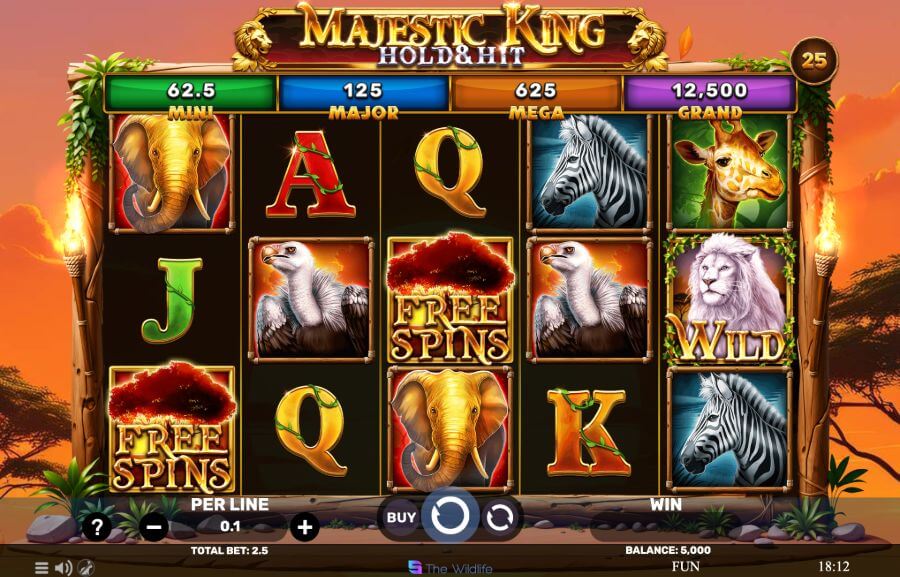 Monsterwin gra Majestic King
