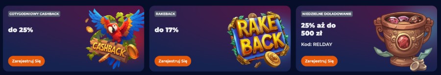 Nine Casino bonusy