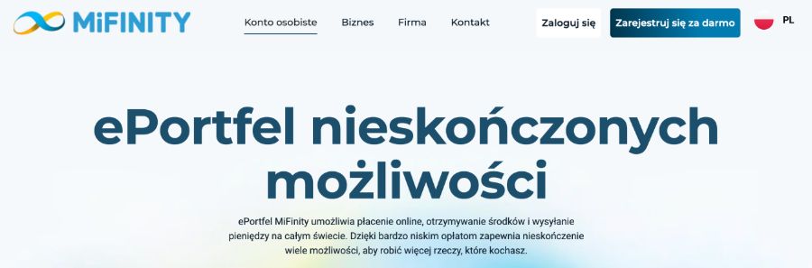 E-portfel MiFinity