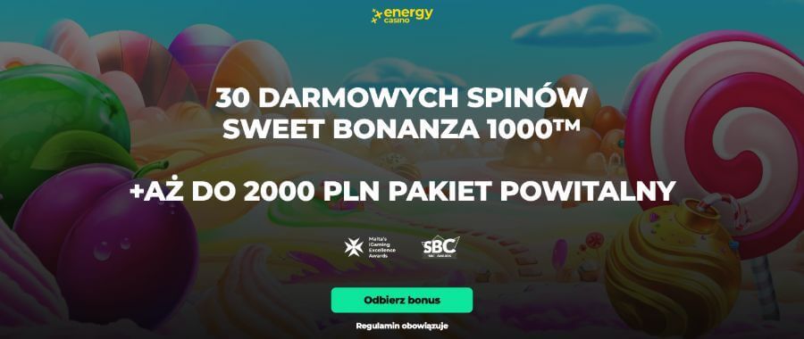 Energy casino bonus bez depozytu