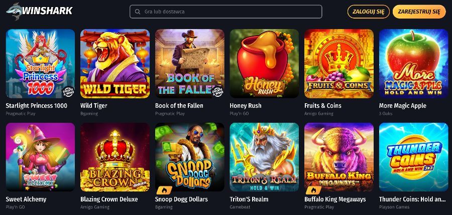 Winshark gry